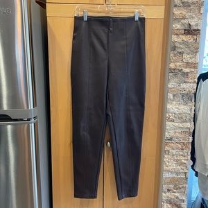 Brown Pleather Pants